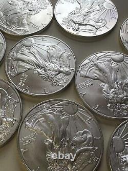 (10x) 1 oz American silver eagles? (US only)