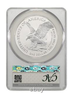 17762026-W Details Enhanced Uncirculated American Silver Eagle $1 ASE CAC Bell