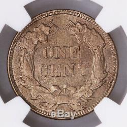 1857 Flying Eagle 1C NGC Certified MS65 US Mint Copper Small Cent Penny Coin