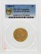1861-c $5 Gold Liberty Head Half Eagle Pcgs Au Details Coin Charlotte Mint Jd588