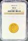 1890-cc American Gold Half Eagle $5 Liberty Head Ms62 Ngc Mint Carson City Coin