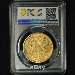 1890-cc $20 Liberty Head Gold Double Eagle Pcgs Xf45 Carson City Mint Coin