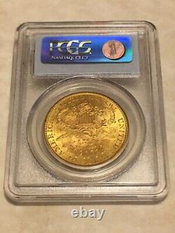 1892-S MS62 PCGS Liberty Double Eagle $20 Gold Coin very good mint state coin
