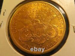 1897 S $20 B. U. GOLD Double Eagle Twenty Dollar Liberty coin fine luster mint