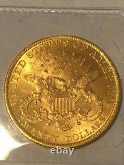 1897 U. S. Mint Liberty Head, $20 Double Eagle Coin