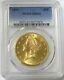 1899 Gold $20 Liberty Head Double Eagle Coin Pcgs Mint State 63