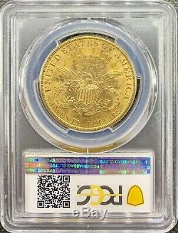1899-S $20 Liberty Head Gold American Double Eagle MS62 PCGS Rare Date MINT Coin