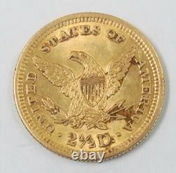 1900 US Mint $2.50 Quarter Eagle Liberty Head Gold Coin AU Free Shipping