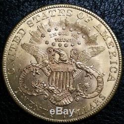 1904 S $20 Gold Double Eagle OLD Mint State Very Beautiful BU Miners Gold Coin