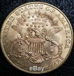 1904 S $20 Gold Double Eagle OLD Mint State Very Beautiful BU Miners Gold Coin