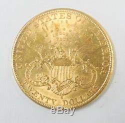 1905 S US Mint $20 Double Eagle Liberty Head 1oz Gold Coin UNC Free Shipping