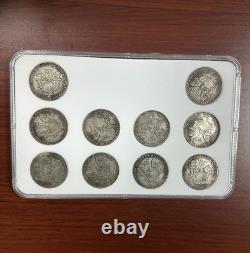1906 American Silver Eagle 10 Coin Lot COINGIANTS