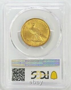 1907 Gold $10 Liberty Head Eagle No Motto Coin Pcgs Mint State 63
