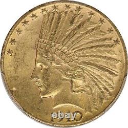 1910-D PCGS $10 Gold Indian Eagle MS62 Mint State Pre-33 US Coin 2161