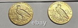 1913 $2.5 Quarter Eagle Gold Indian High Almost Uncirculated Condition
