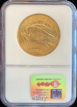 1923 $20 American Gold Double Eagle Saint Gaudens MS63 NGC OG Slab MINT Coin
