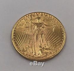 1924 $20 Dollar Liberty Gold Double Eagle Ungraded Coin Mint Condition