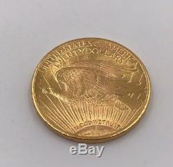 1924 $20 Dollar Liberty Gold Double Eagle Ungraded Coin Mint Condition