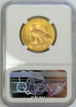 1926 Gold Us $10 Indian Head Eagle Coin Ngc Mint State 62 Ms 62