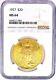 1927 $20 American Gold Double Eagle Saint Gaudens Ms64 Ngc Certified Mint Coin