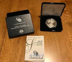 1986-2019 American Silver Eagle Proof Set of 34 Coins in US Mint Boxes with COAs