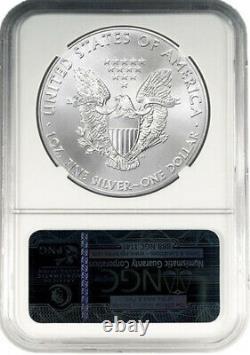 1986-2021 American Silver Eagle 36-pc Set NGC MS69 (2 New NGC Boxes)
