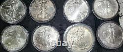 1986-2021 American Silver Eagle Coin Full Set Lot Collection 1oz 99.9% Silver BU