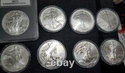 1986-2021 American Silver Eagle Coin Full Set Lot Collection 1oz 99.9% Silver BU
