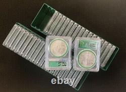 1986-2021 American Silver Eagle, PCGS Slabbed MS69, 37-pc Set, Free Shipping