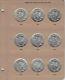 1986-2021 Complete American Silver Eagle-36 Coin Set-dansco 7181 With Slipcase
