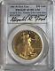 1986 $50 Gold Eagles Pcgs Proof 69 Dcam President #251/500 Gerald Ford Signature