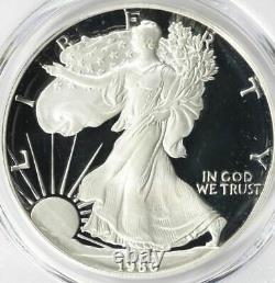 1986-S American Silver Eagle PCGS Proof-69 Deep Cameo