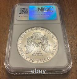 1986 Silver Eagle NGC MS 69 Certified Early Production Coin U. S. Mint Sealed Box