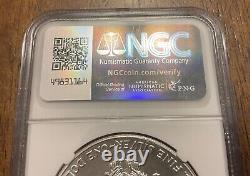 1986 Silver Eagle NGC MS 69 Certified Early Production Coin U. S. Mint Sealed Box