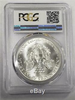 1987 Silver American Eagle MS70 PCGS US Mint $1 Coin