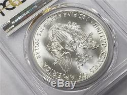 1987 Silver American Eagle MS70 PCGS US Mint $1 Coin