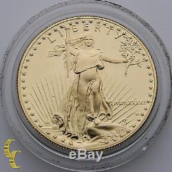 1987-W 1 Oz. American Eagle Proof in Mint Box & Velvet Case