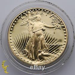 1987-W 1 Oz. American Eagle Proof in Mint Box & Velvet Case