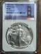 1987 (s) Silver Eagle? $1 Ngc Ms69 Rarestruck At San Franciscobridge Label