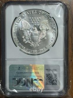 1987 (s) Silver Eagle? $1 Ngc Ms69 Rarestruck At San Franciscobridge Label