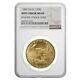 1988 1 Oz $50 Gold American Eagle Ngc Ms 69 Mint Error (rev Struck Thru)