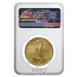 1988 1 oz $50 Gold American Eagle NGC MS 69 Mint Error (Rev Struck Thru)