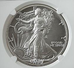 1989 1 oz. 999 Silver Eagle US $1 NGC MS70 Mercanti