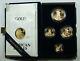 1991 American Eagle Gold 4 Coin Set Proof Coins In Us Mint Box Withcoa