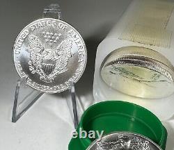 1991 American Silver Eagle Mint Roll Of 20 Unc, Untouched! Wow! Old Stock