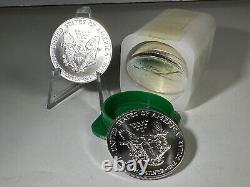 1991 American Silver Eagle Mint Roll Of 20 Unc, Untouched! Wow! Old Stock