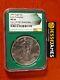 1991 Silver Eagle Ngc Ms69 Early Production From Us Mint Sealed Box Green Core