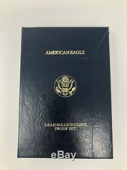1991 US Mint American Eagle Gold Bullion Coins Proof Set