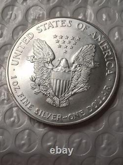 1994 American Silver Eagle ASE Tube Fresh No Milky Spots Pristine. 999 Silver