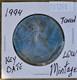 1994 Silver American Eagle Coin Bu Unique Monster Toned 1 Oz Us $1 Uncirculated